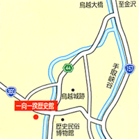 ���̉w�u����Ꝅ�̗��v�ʒu�}