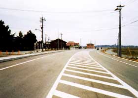 南加賀道路一部完成写真