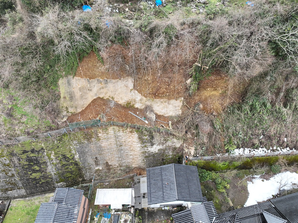 天保島の被災時