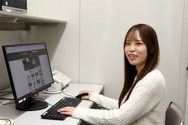 総務課 先輩職員の写真