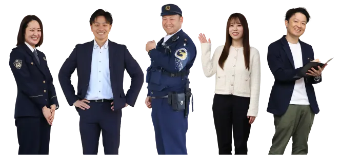 石川県警で働く人たちの写真