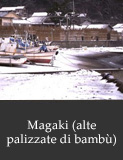 Magaki (alte palizzate di bambù)