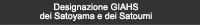 Designazione GIAHS dei Satoyama e dei Satoumi