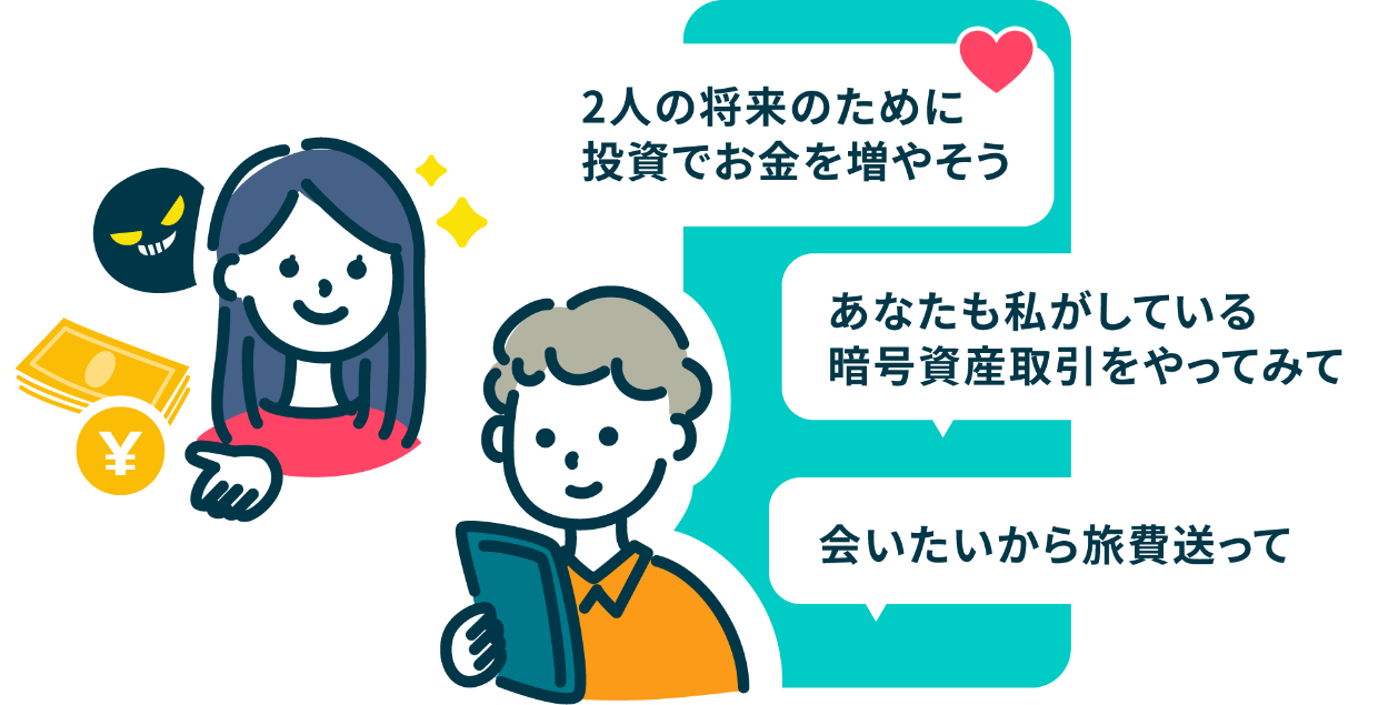SNS型ロマンス詐欺とは