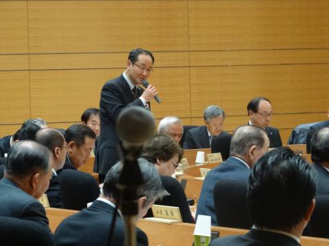 第3回総会委員発言の様子