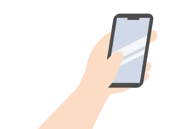 スマホで登山届を提出するイメージ画像